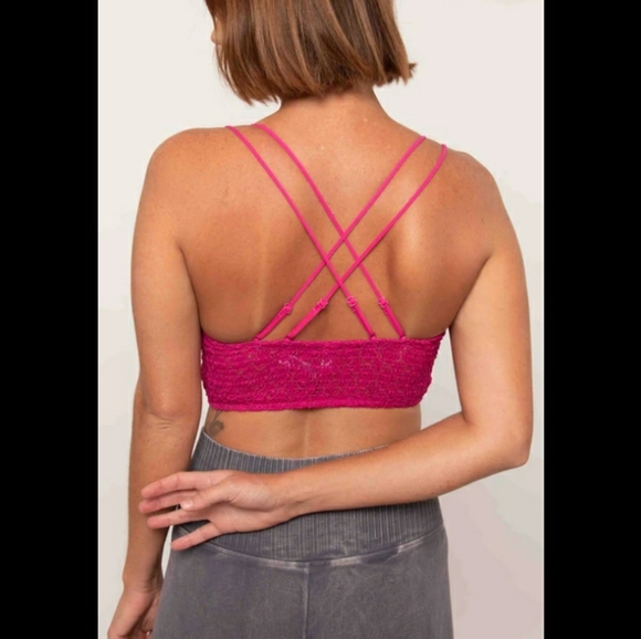 Free People Miss Dazie Crochet Lace Bralette - Picture 3 of 14